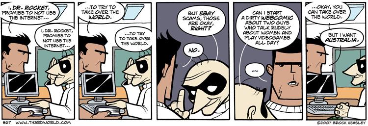 Episode 67 - Is the World Ready for a Webcomic by Dr. Rocket?