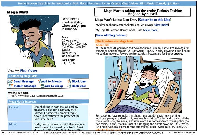 Episode 80 - WebSpace Page: Mega Matt