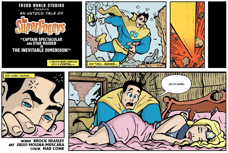 Bonus! A Special Preview of "Captain Spectacular and Star Maiden in the Inevitable Dimension!"