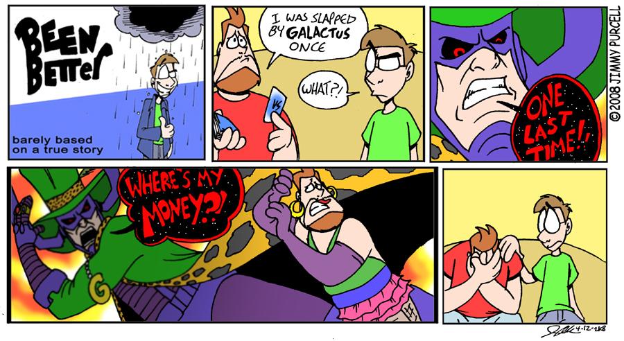 Slapped By Galactus Once