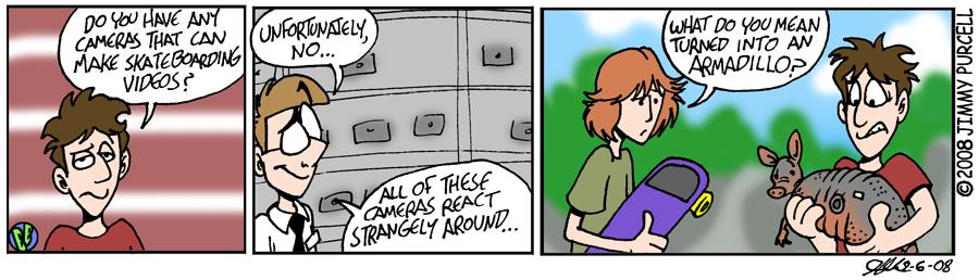 Skateboards and Cameras