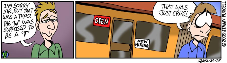 Sign Typo