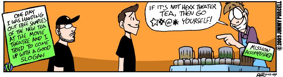 Tea Slogan