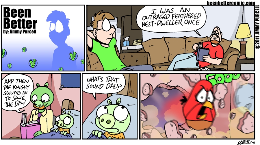 An Outraged Feathered Nest-Dweller Once