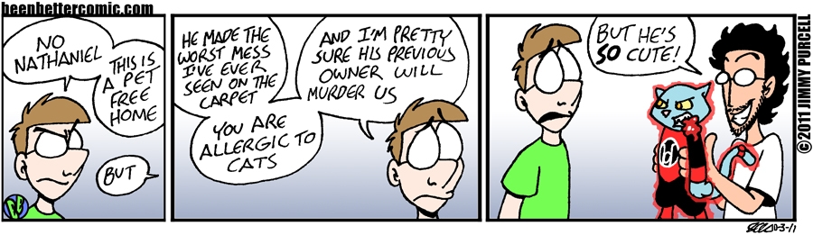 Nathaniel Wants A Kitty