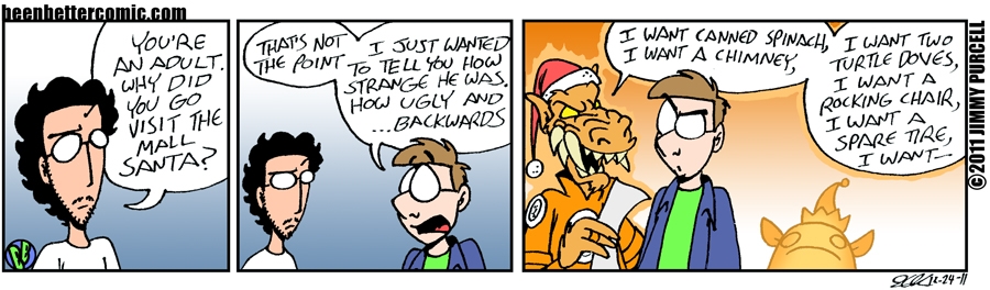 Backwards Santa 