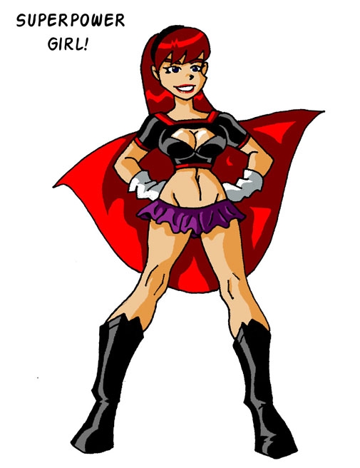 DDD#1 SuperpowerGirl Design