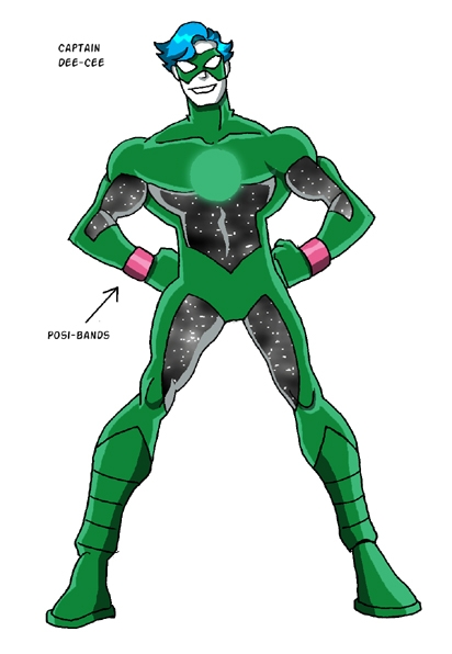 DDD#15 Not Green Lantern