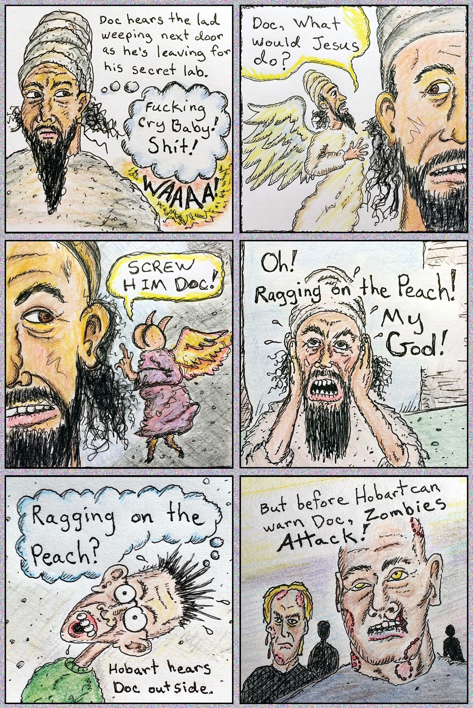 Ragging On The Peach