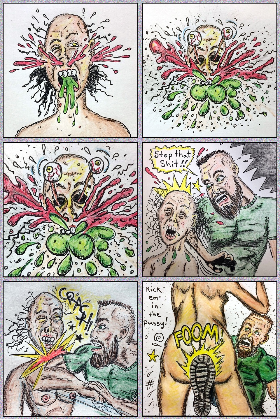 Kick Em' In The PUSSY!