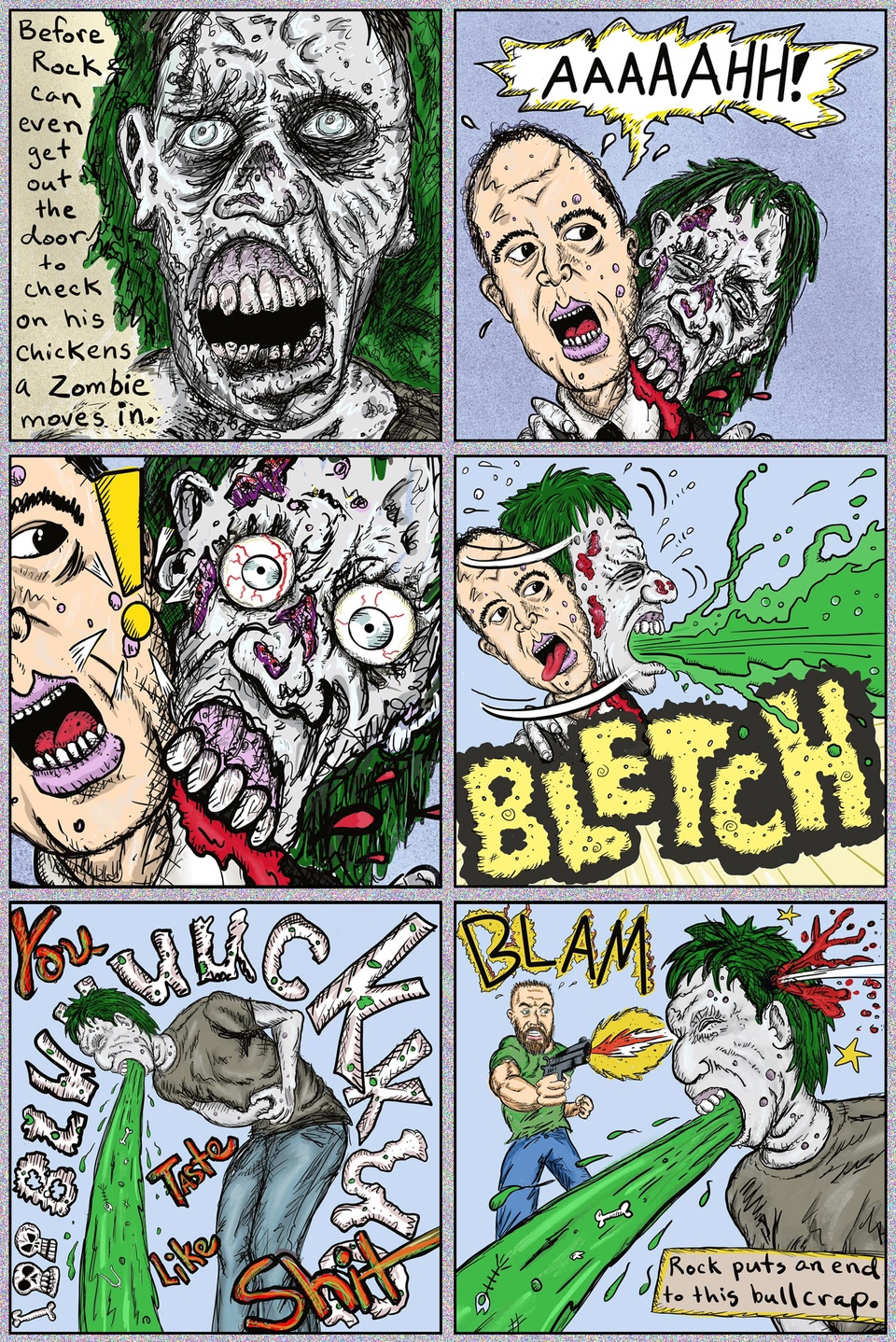 Sneaky Zombie Attack