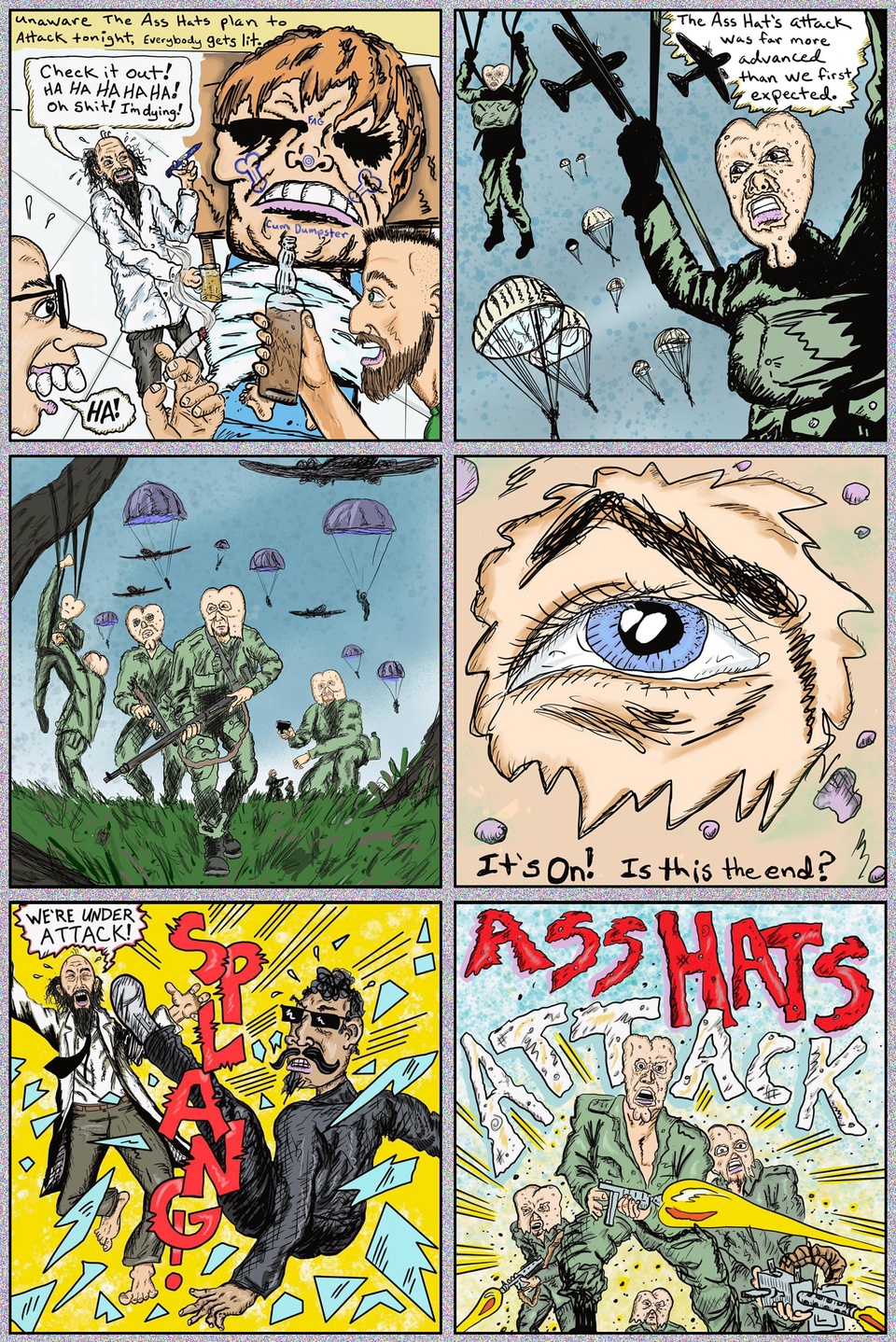 The Ass Hats Attack!