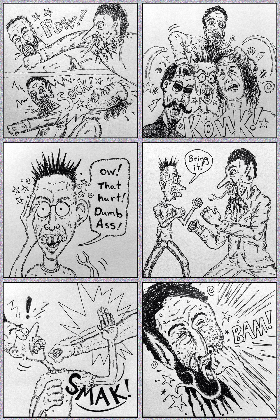 That Hurt Dumb Ass!!!