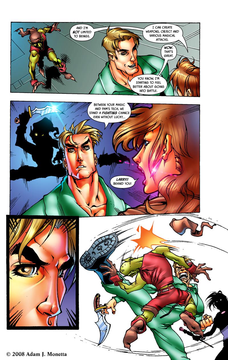 Issue 2: Page 19 - When Cards Attack
