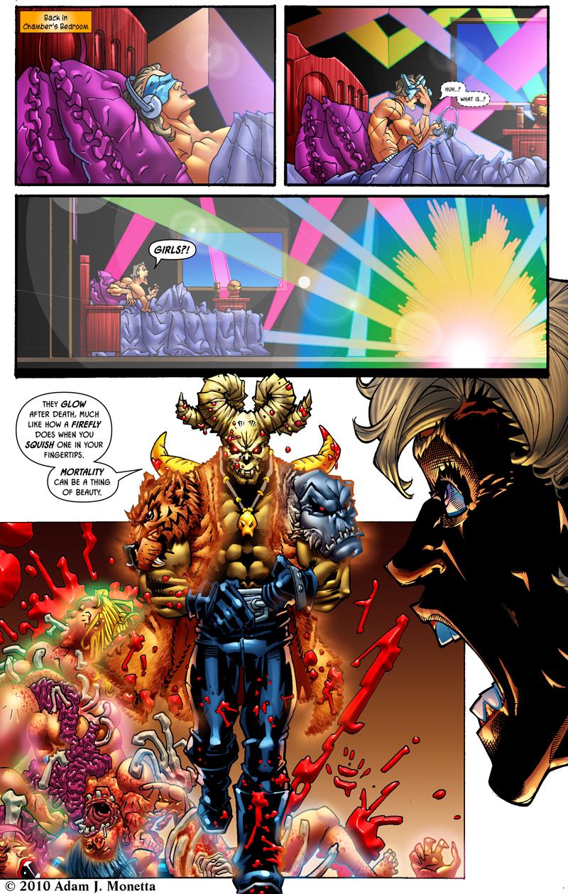 Issue 4: Page 8 - Laser Light Show