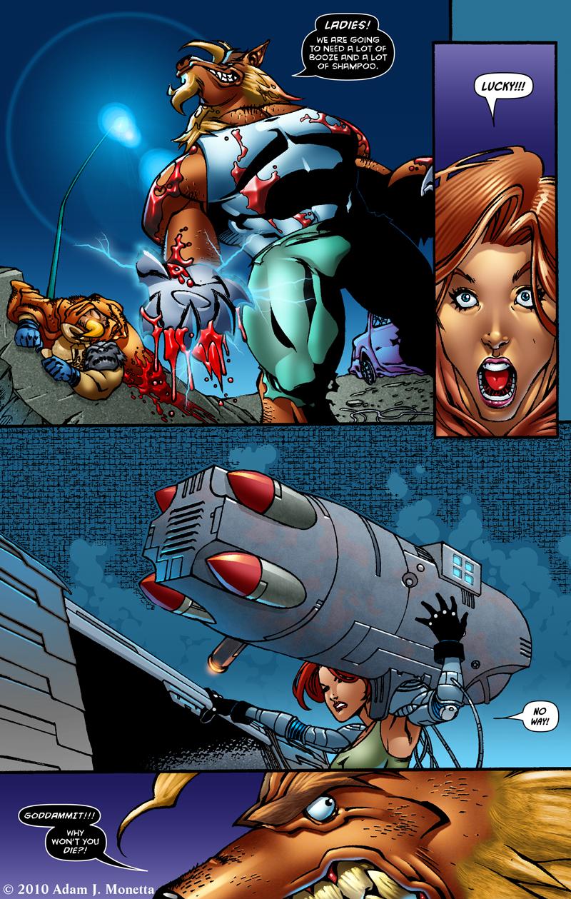 Issue 4: Page 18 - False Celebration