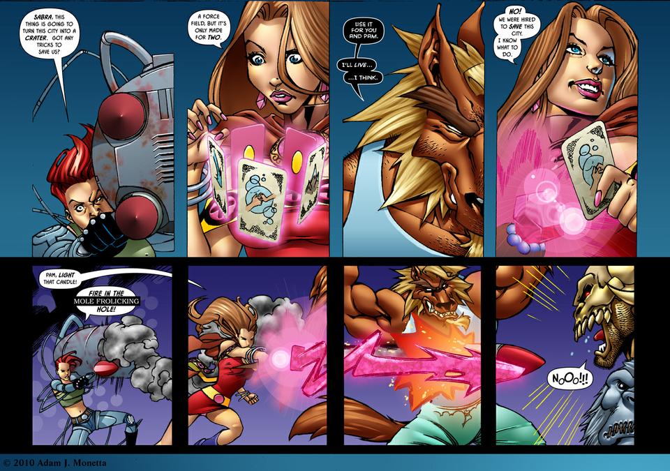 Issue 4: Page 20 - 21 - Duck & Cover