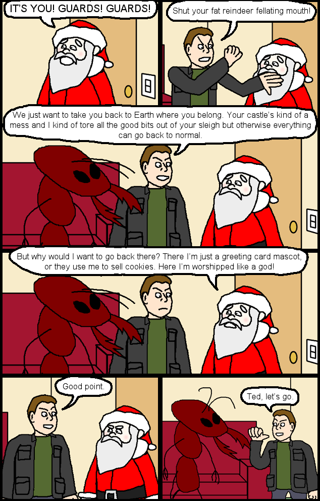 Santa Claus Conquers the Saturnians page 13