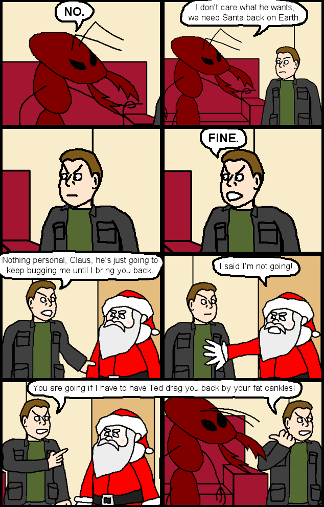 Santa Claus Conquers the Saturnians page 14