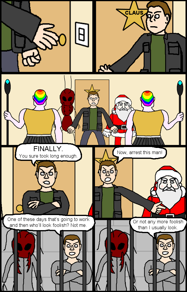 Santa Claus Conquers the Saturnians page 15