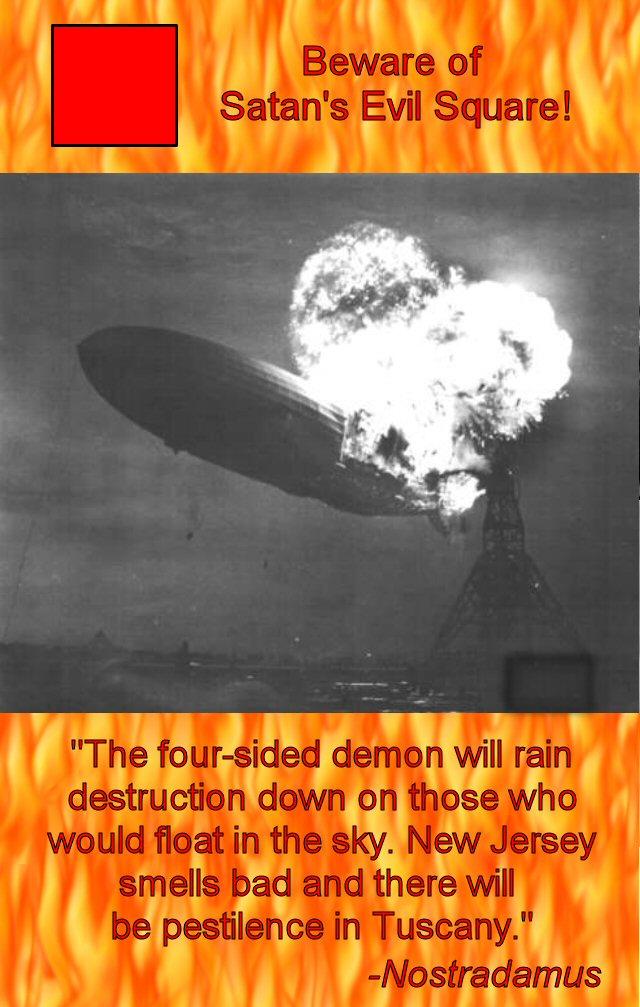 Satan's Evil Square: The Hindenburg Disaster