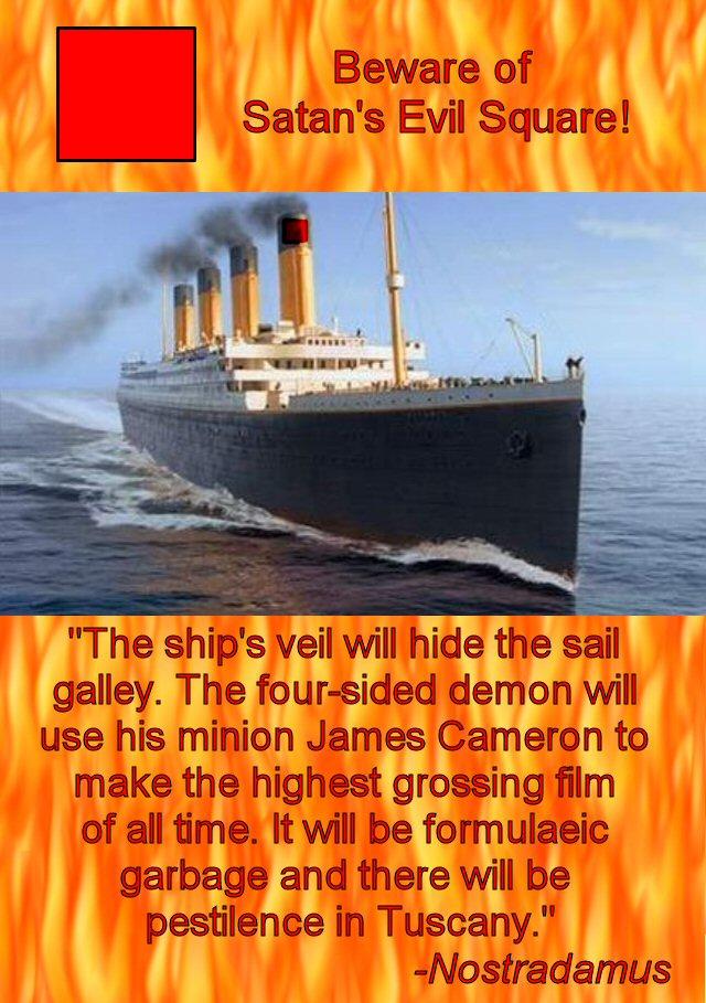 Satan's Evil Square: Titanic