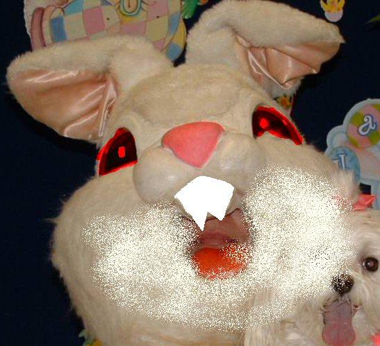 LOOKIT! The Easter Bunny's got Rabies!!!