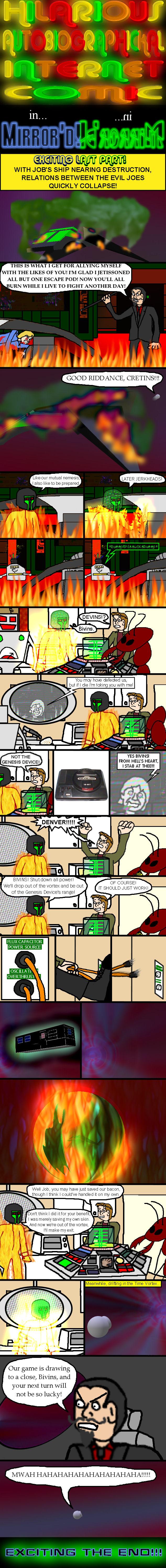 HILARIOUS AUTOBIOGRAPHICKAL INTERNET COMIC: Mirror'D!! part 6