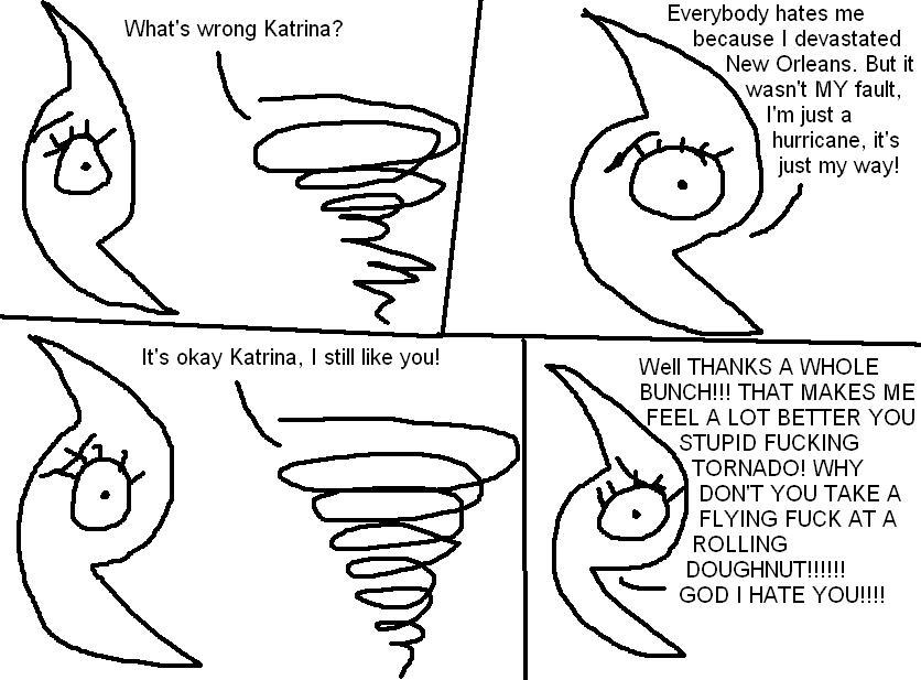 Part X: Katrina the Surly Hurricane
