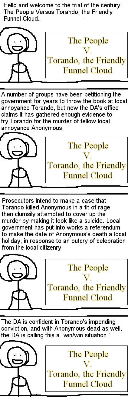 Volume 5: The Trial of a Funnel Cloud, Part I