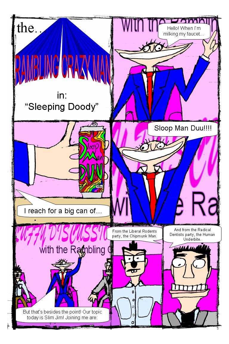 MULTIPAGE SPECIAL: Sleeping Doody: Page One
