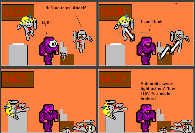 Tale of the purple ninja: 8