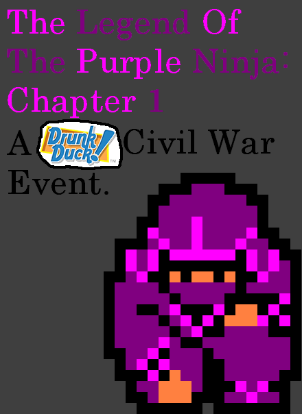 Legend of the purple ninja: 1: title page