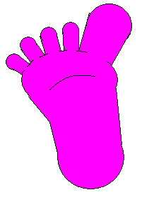 Pink foot