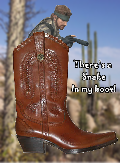 There's a Snake in my boot!