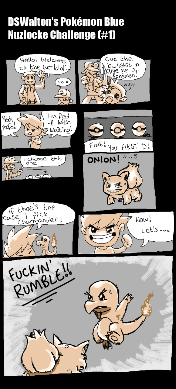 Blue Nuzlocke Challenge: #1