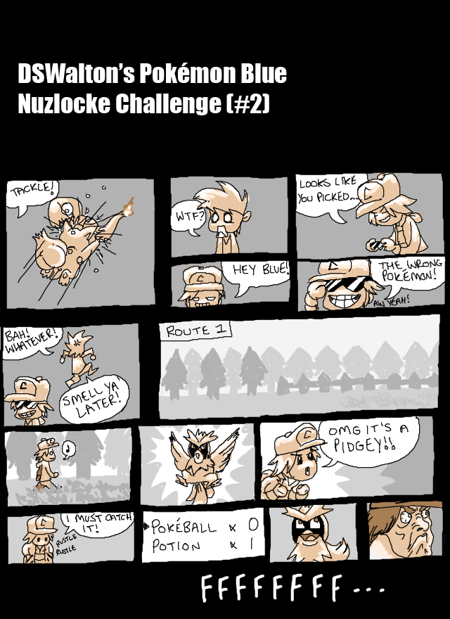 Blue Nuzlocke Challenge: #2