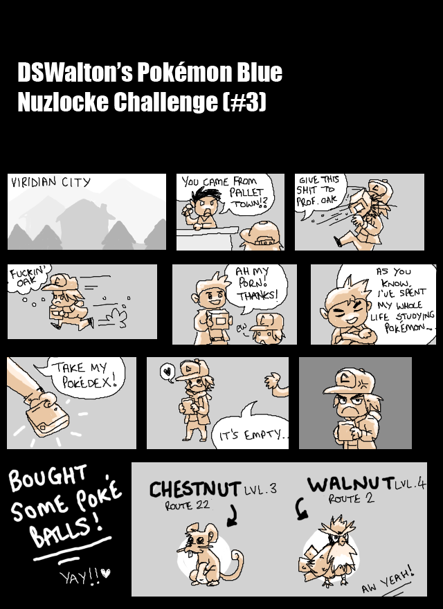 Blue Nuzlocke Challenge: #3