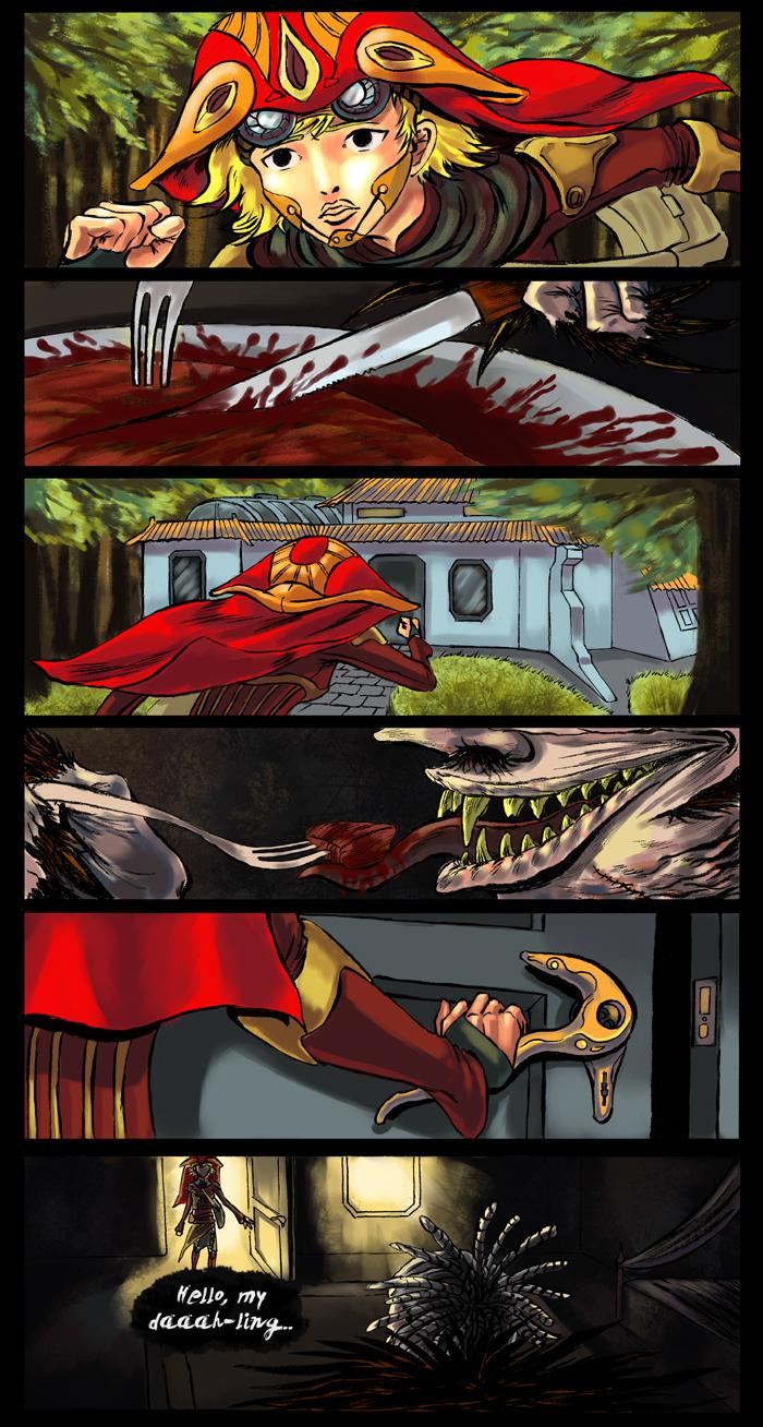 Intermission: Red Riding Hood Reconceptualization Short Story Page.1