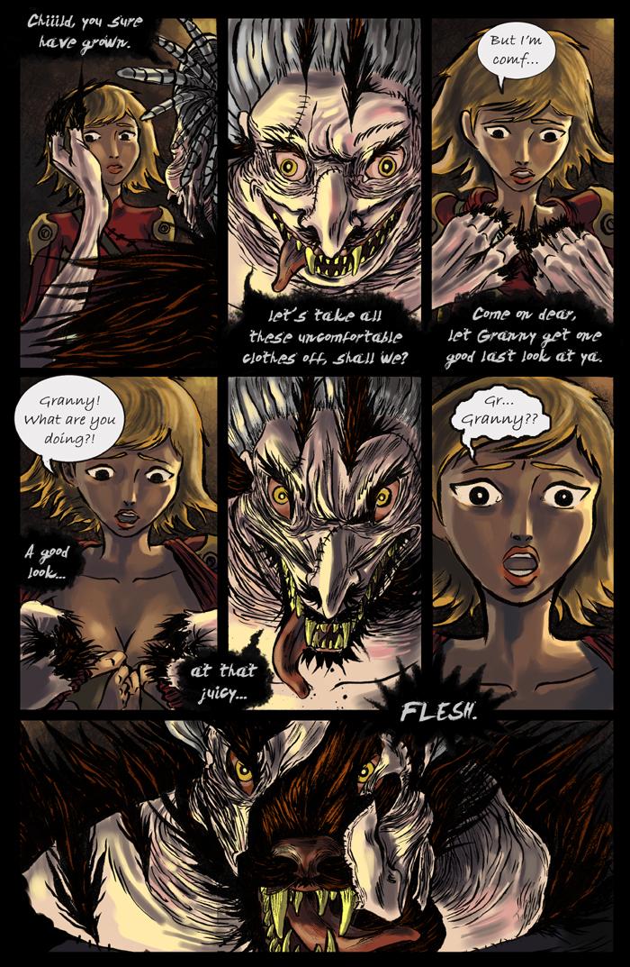 Intermission: Red Riding Hood Reconceptualization Short Story Page.3