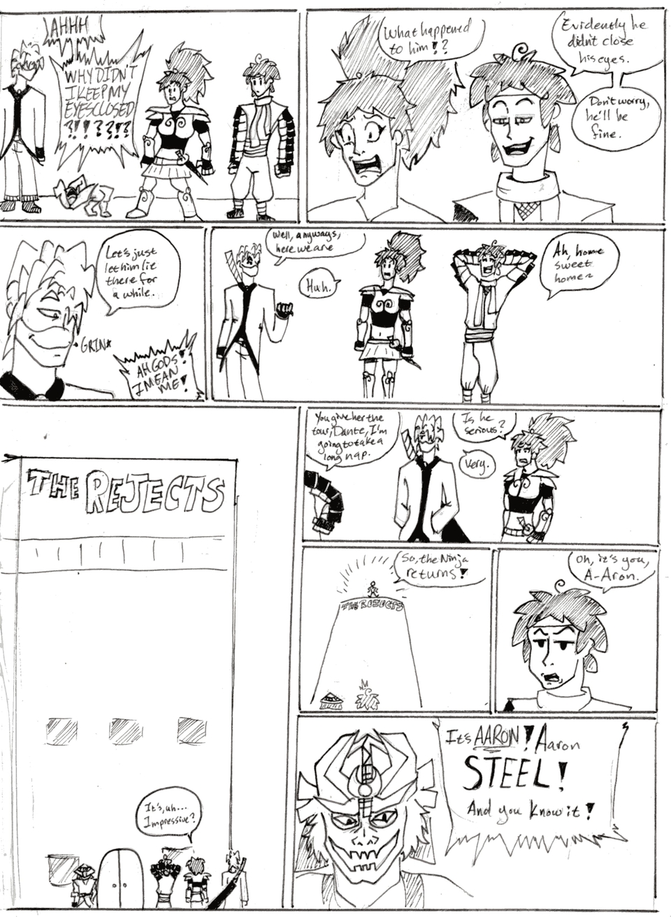 The Rejects #5 Page 1