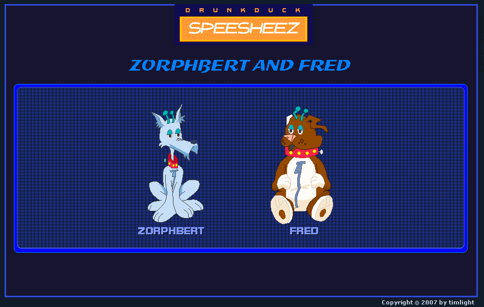 Zorphbert and Fred