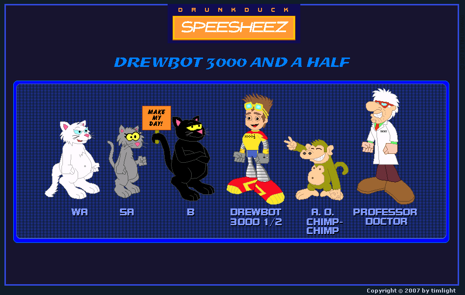 Drewbot 3000 and a half