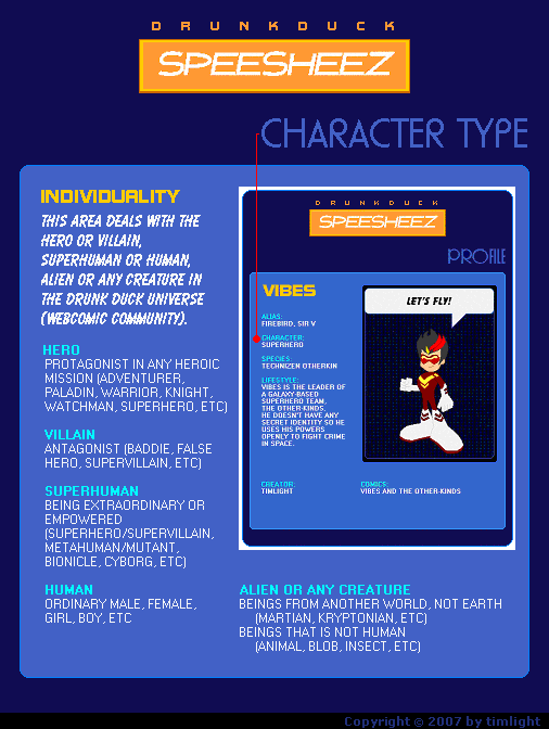 CHARACTER TYPE