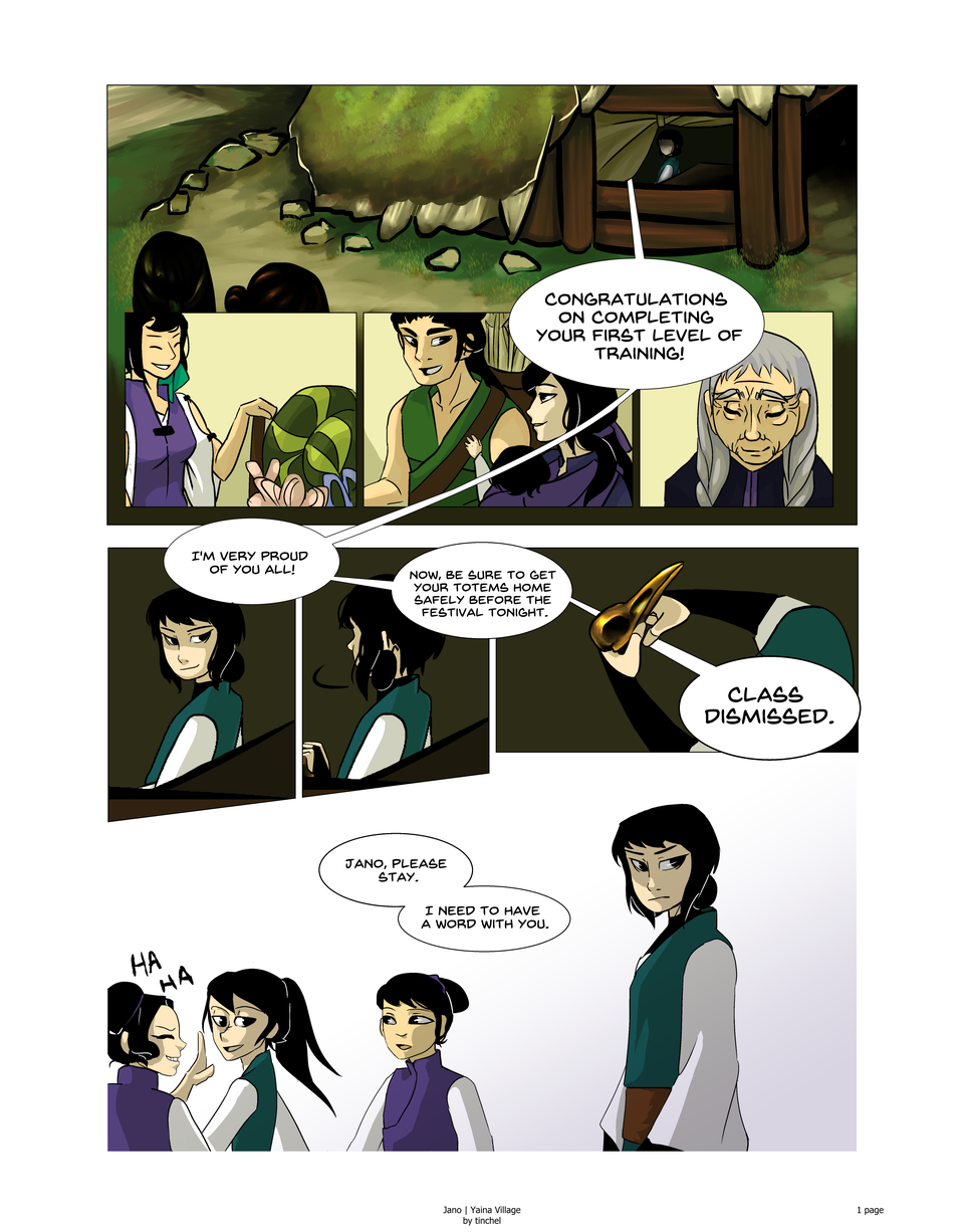 Chapter 1: Yaina Village  ||  page 1