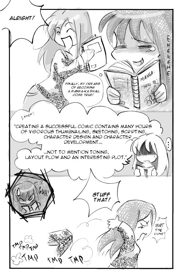 Behind the comic: Start!