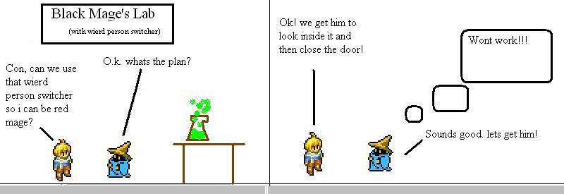 Robert wants to be red mage!!!