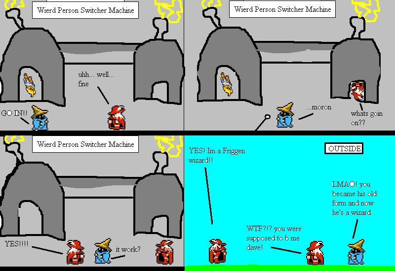 Robert swithches but dave gets better!