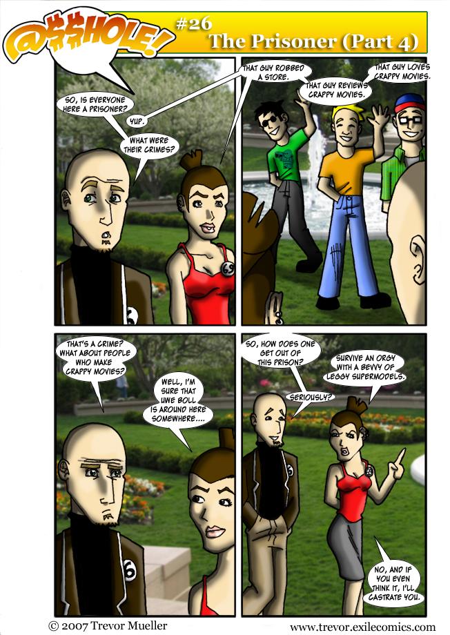 @$$hole! #26:  The Prisoner (Part 4)