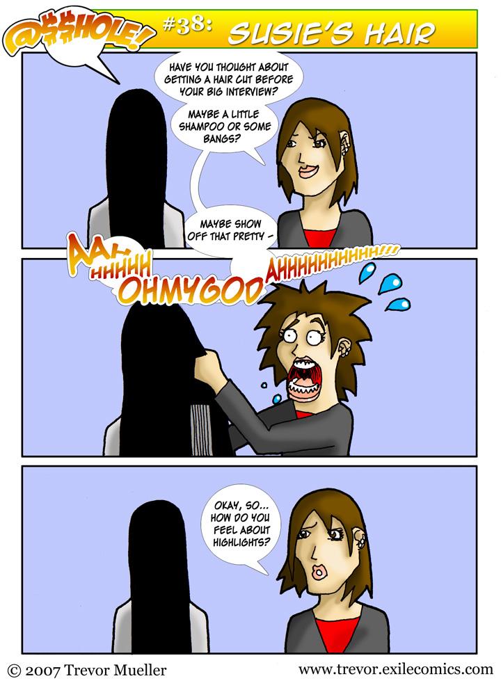 @$$hole! #38:  Susie's Hair
